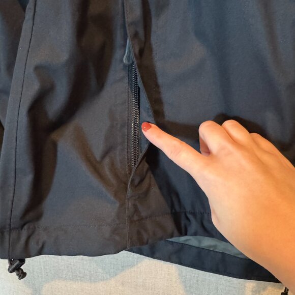 Eddie Bauer WeatherEdge Plus Waterproof Jacket PM Black Petite Medium Hiking - Picture 14 of 16